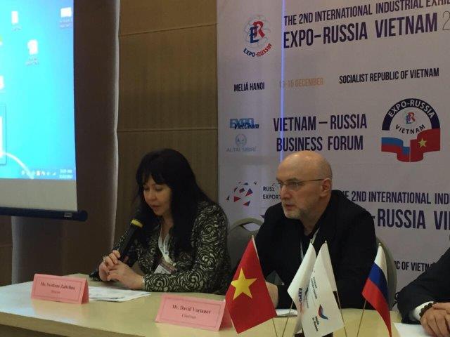 Press conference EXPO-RUSSIA VIETNAM 2017